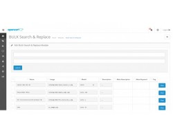 Bulk Search and Replace Products
