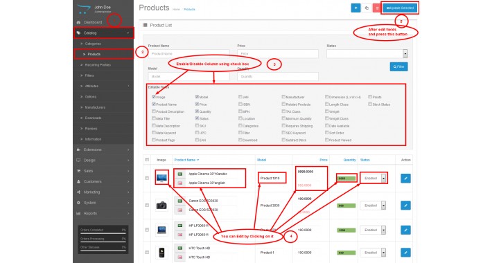 Multiple Product Quick Edit Pro